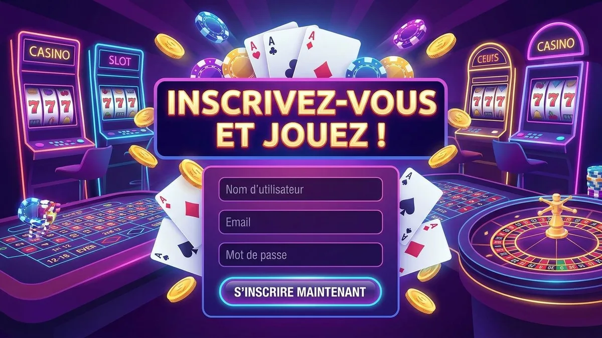 Inscription avec bonus